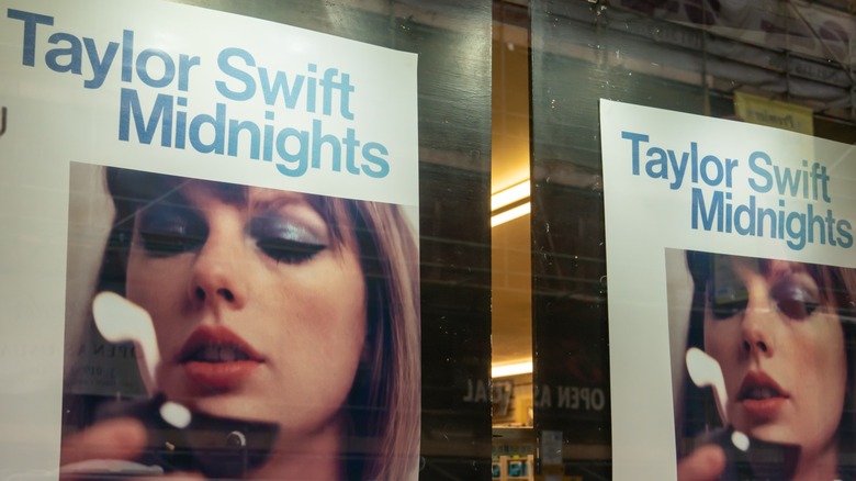 Posters for Taylor Swift's 