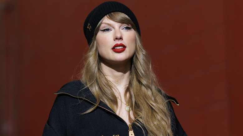 Taylor Swift at the 2025 AFC Championship game