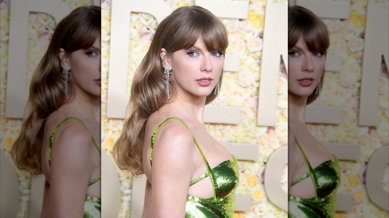 Taylor Swift at the 2024 Golden Globe Awards