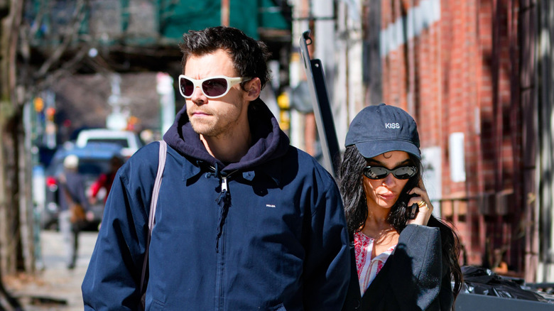 Harry Styles and Zoë Kravitz photographed in New York on March 9, 2026