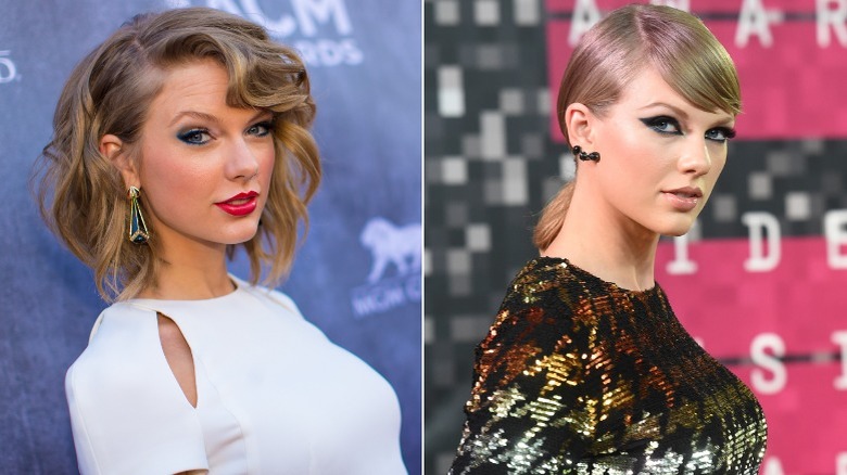 1. Taylor Swift's Pink and Blue Hair Transformation - wide 3