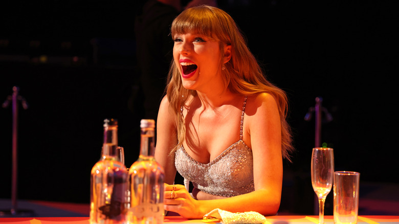 Taylor Swift laughing