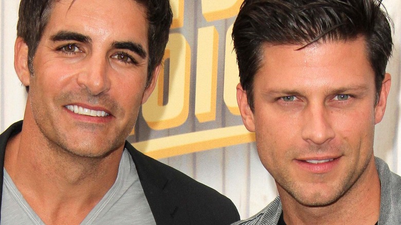 Galen Gering and Greg Vaughan pose for a photo.