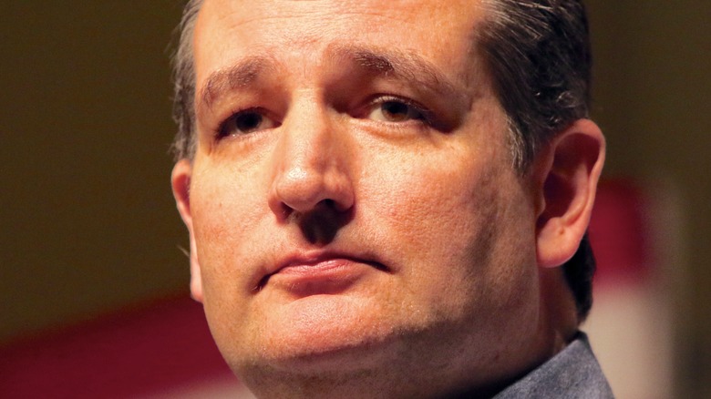 Ted Cruz frowning