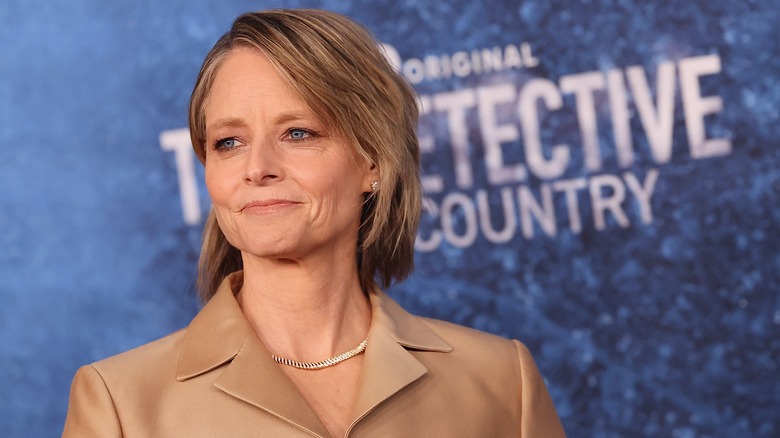 Jodie Foster looking thoughtful