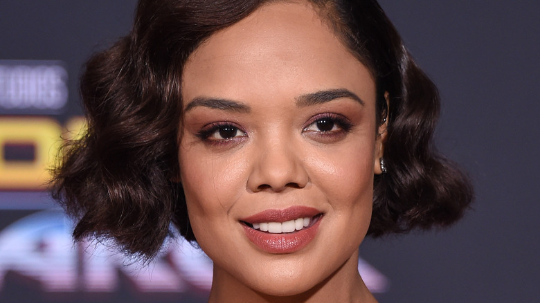 Tessa Thompson smiling