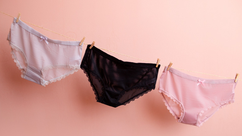 Underwear on a string