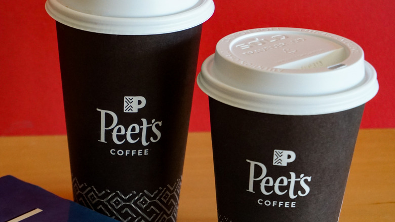 Peet's Coffee Cups