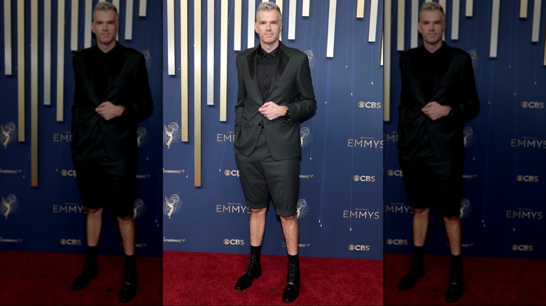 Timothy Simons posing