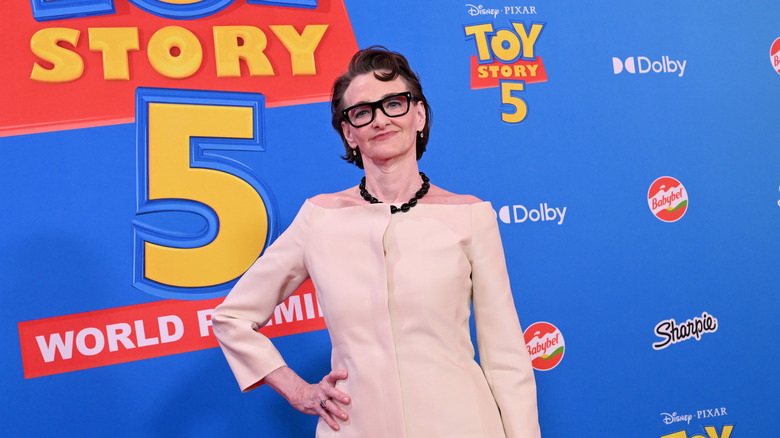 Joan Cusack smiling
