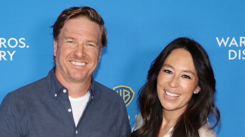 Chip and Joanna Gaines smiling