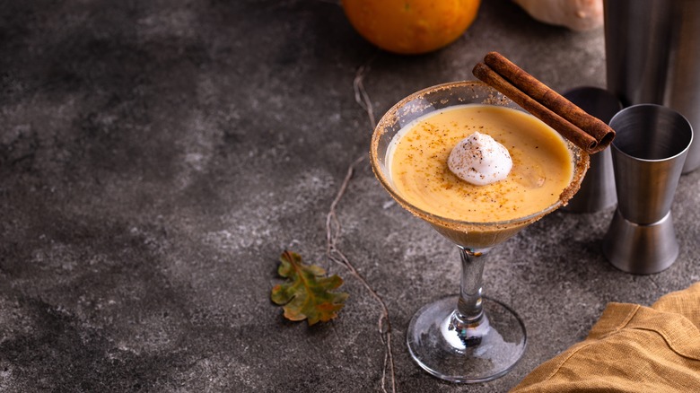 Pumpkin martini 