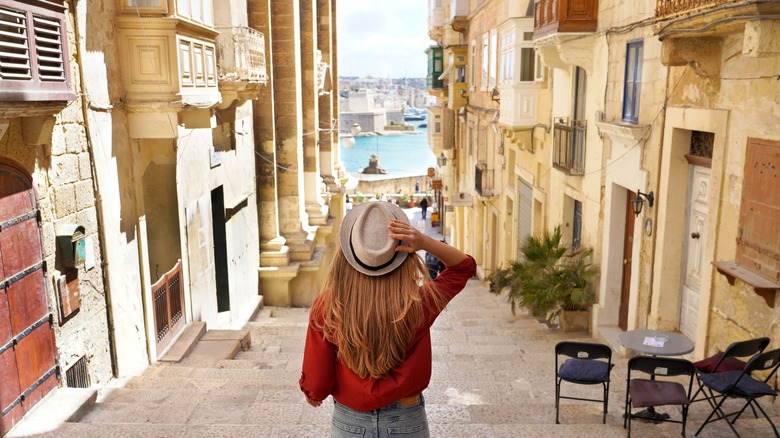 Woman in Malta