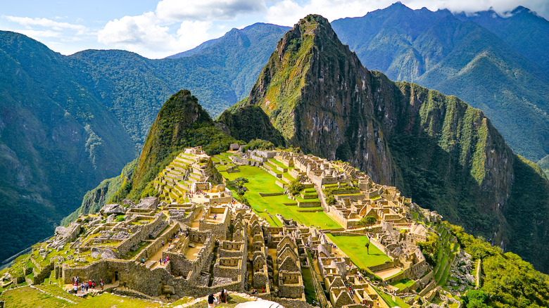 Machu Picchu top view