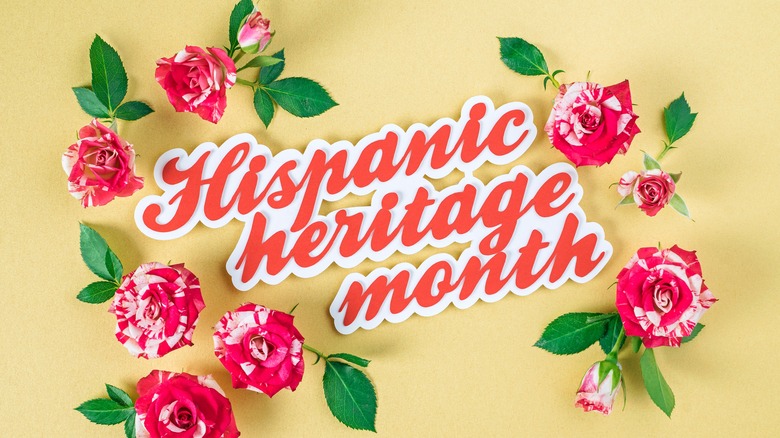 Hispanic Heritage Month display