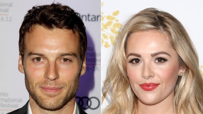 Peter Mooney and Natalie Hall at events 