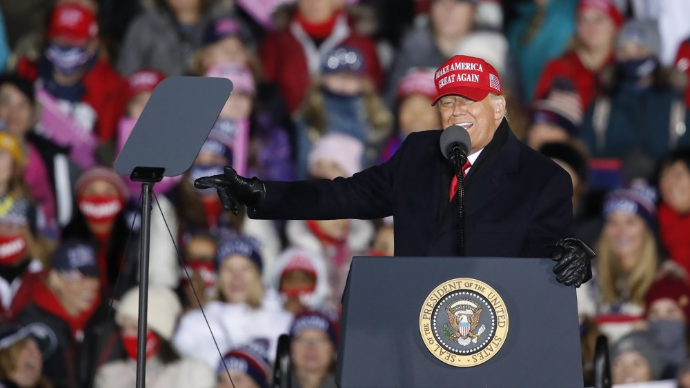 Donald Trump, pre-election rally 2020 