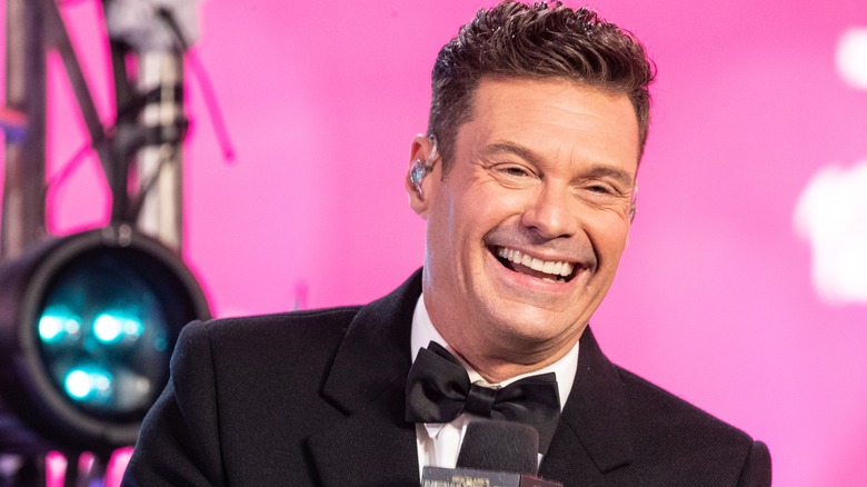 Ryan Seacrest smiling