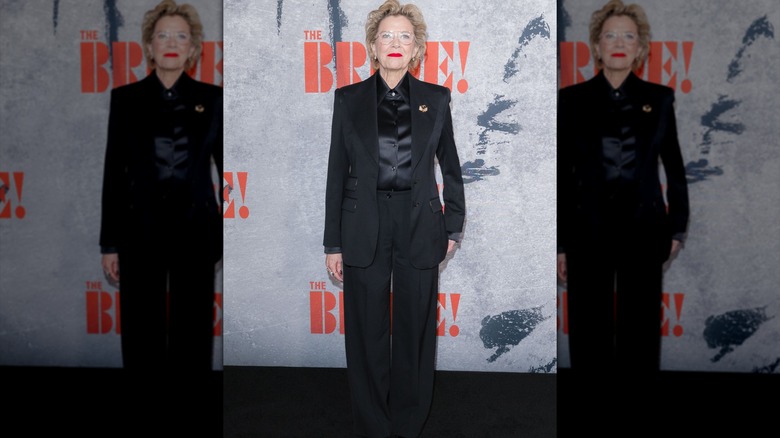 Annette Bening at the New York premiere of "Bride!" in March 2026