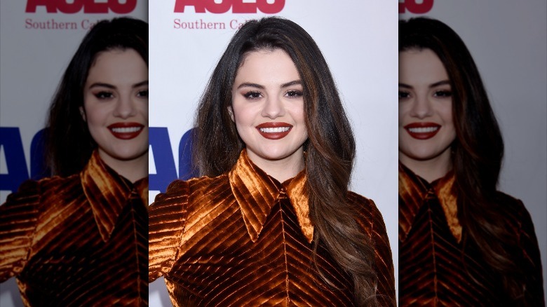 Selena Gomez with long layers
