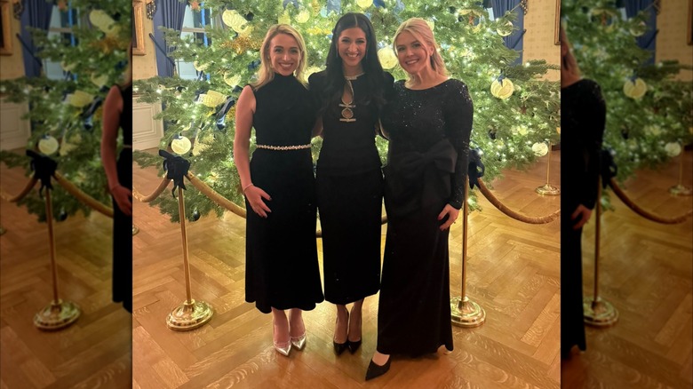 Katie Miller posing with others