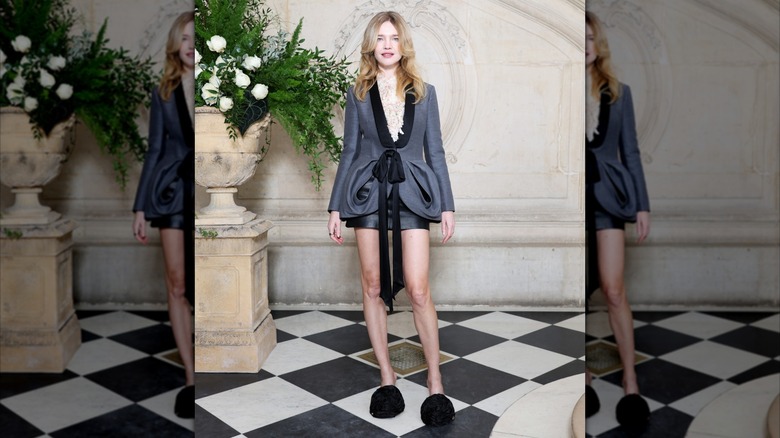 Natalia Vodianova smiling