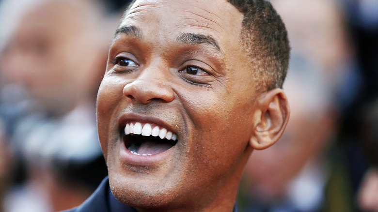 Will Smith smiling open-mouthed