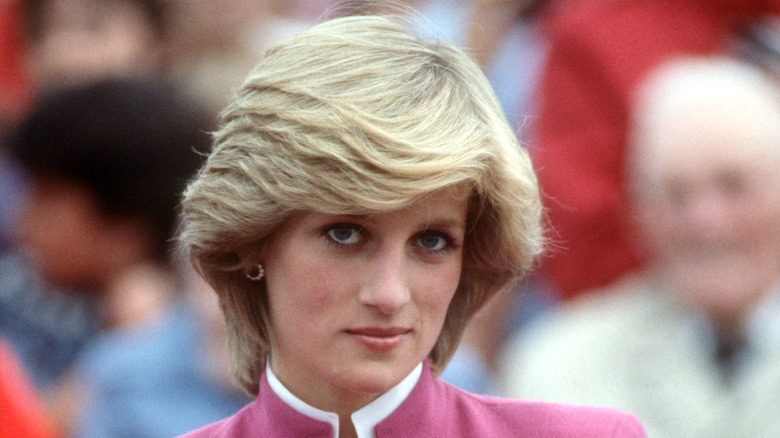 Princess Diana posing