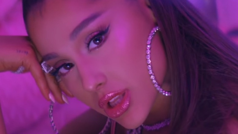 The Actual Lip Color Ariana Grande Wore In Her 7 Rings Music Video