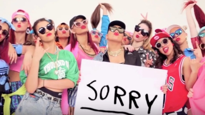 Dancers in Justin Bieber's Sorry music video