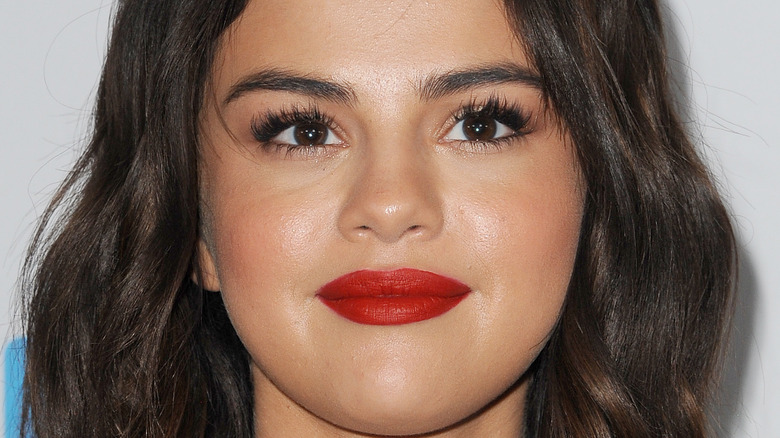 Selena Gomez poses with a smile.