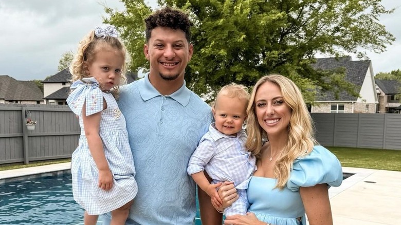 The Mahomes family