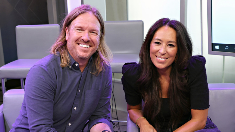 Chip and Joanna Gaines smiling