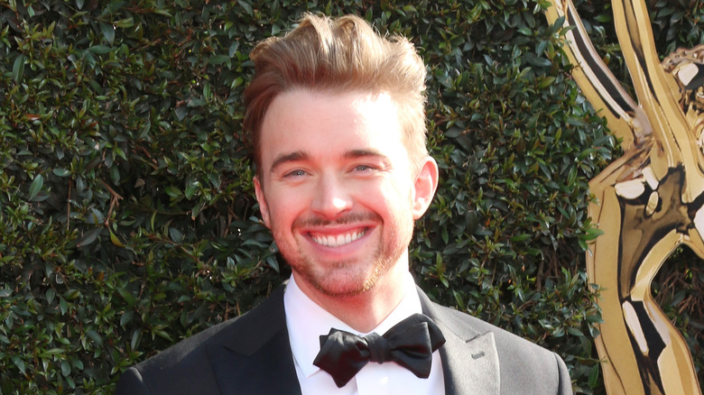 Chandler Massey on the red carpet