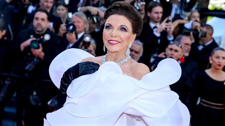 Joan Collins at the 2026 Cannes Film Festival