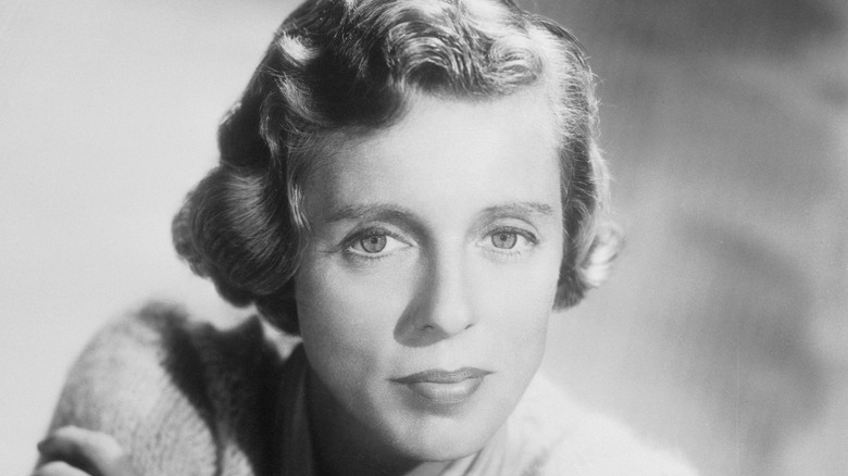 Black and white photo of Nancy Kulp
