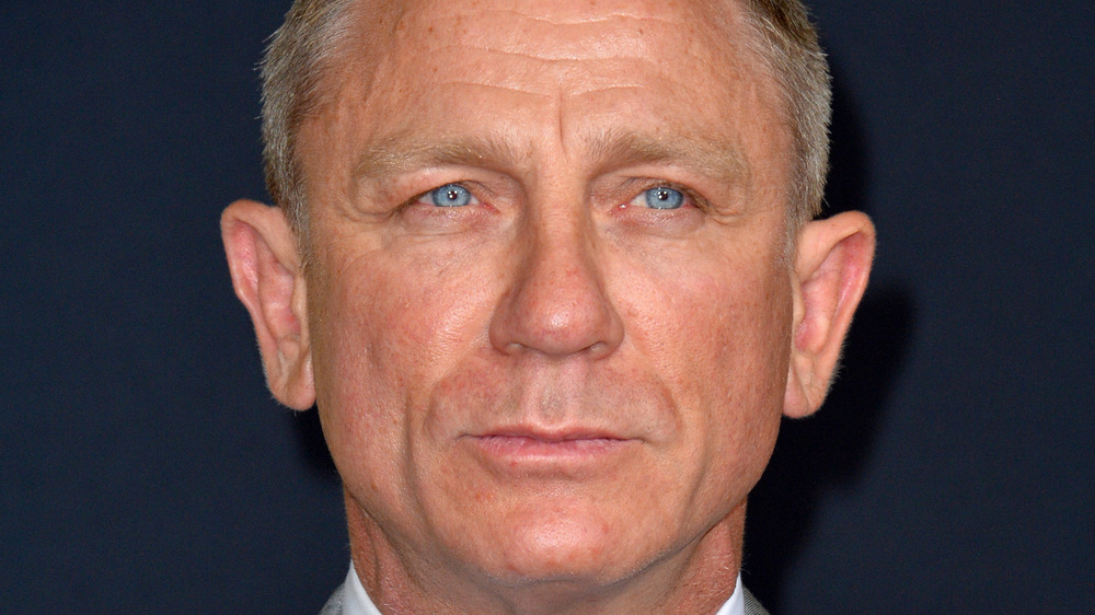 close up of Daniel Craig
