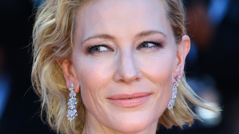 Close up of Cate Blanchett