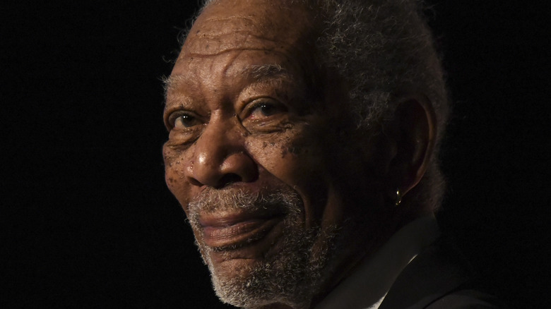 Morgan Freeman at an event 