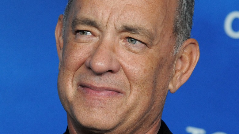 Tom Hanks smiling