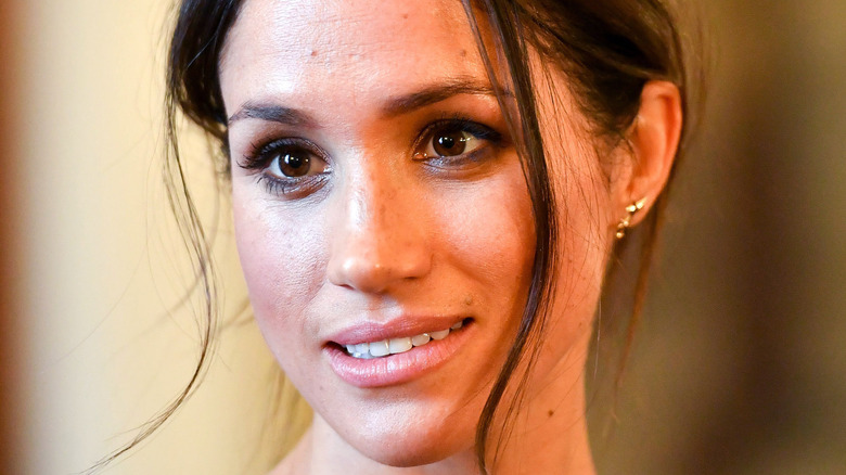 Meghan Markle smiling 