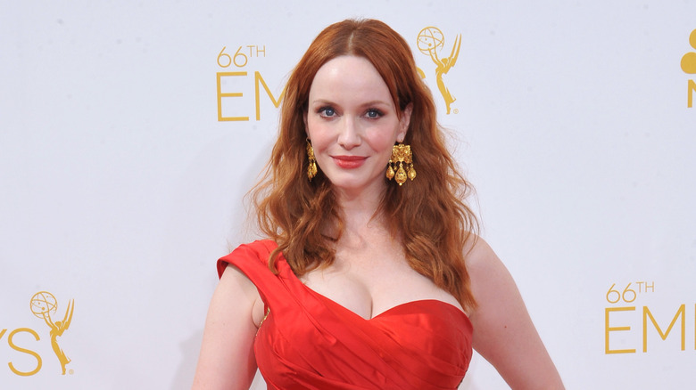 Christina Hendricks posing