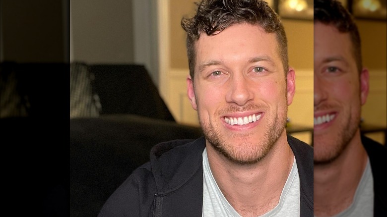 Clayton Echard smiling