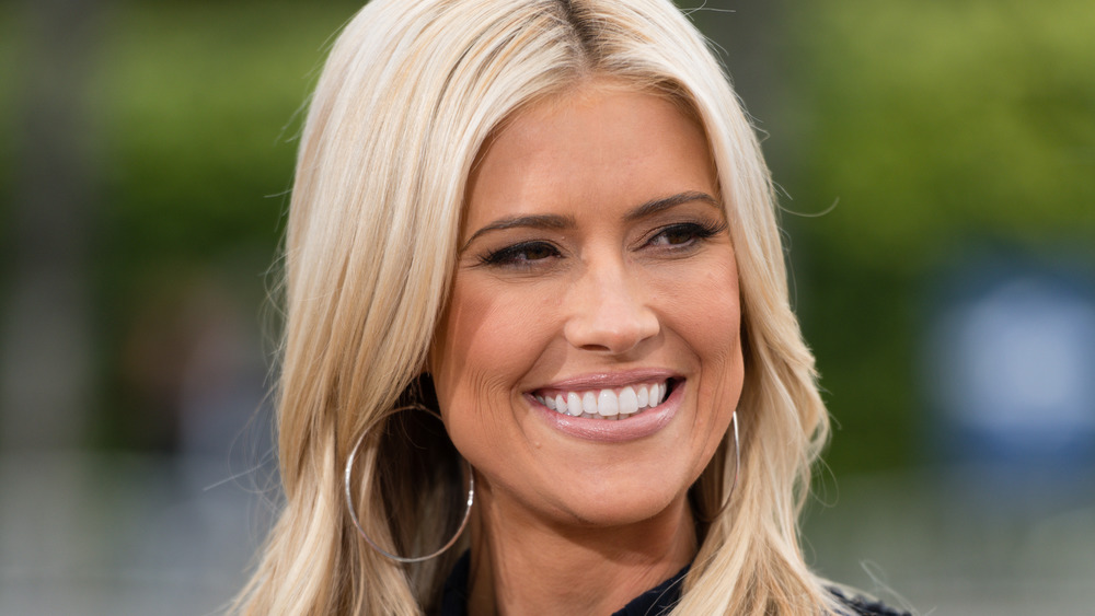 Christina Anstead smiling, close-up