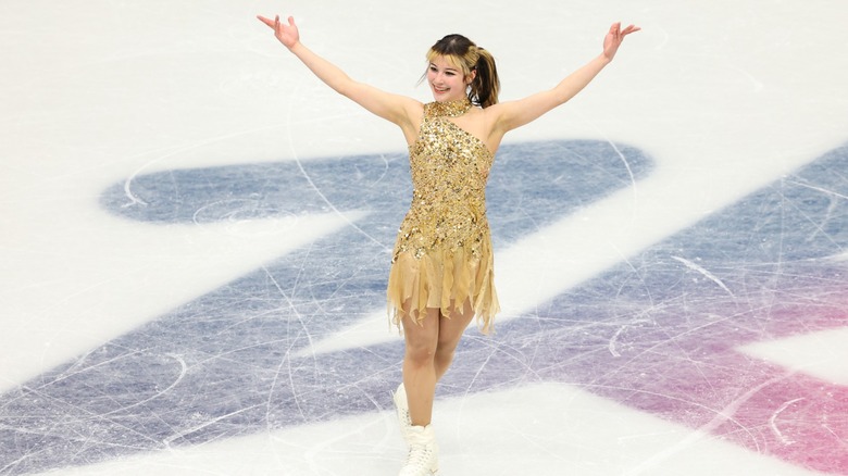 Alysa Liu competing at the 2026 Winter Olympics