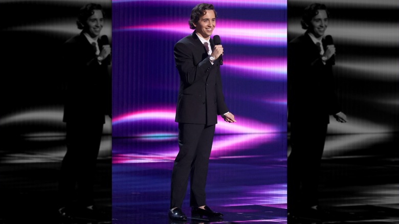 Marcello Hernández presenting onstage at the 2026 ESPY Awards