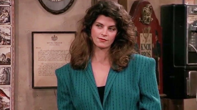 Kirstie Alley as Rebecca Howe on "Cheers"