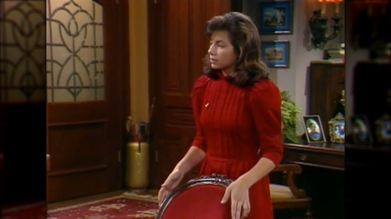 Justine Bateman as Mallory Keaton on "Family Ties"