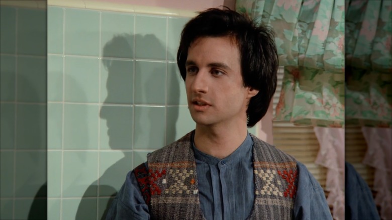 Bronson Pinchot as Balki Bartokomous on "Perfect Stranger"