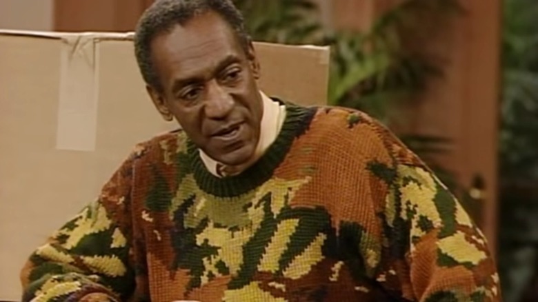 Bill Cosby as Dr. Heathcliff Huxtable on "The Cosby Show"